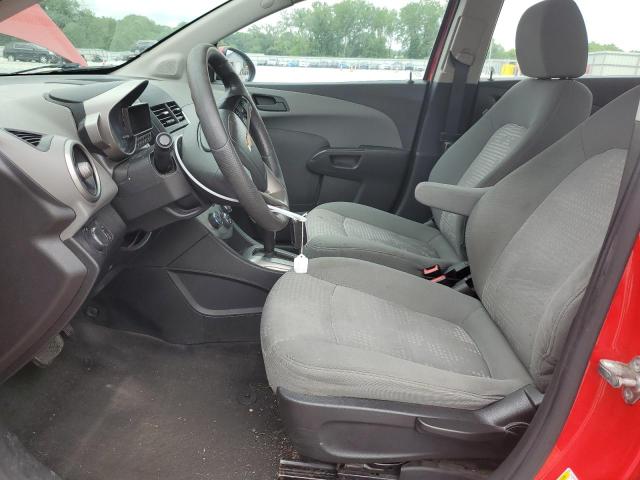  CHEVROLET SONIC 2016 Czerwony
