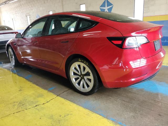  TESLA MODEL 3 2022 Red
