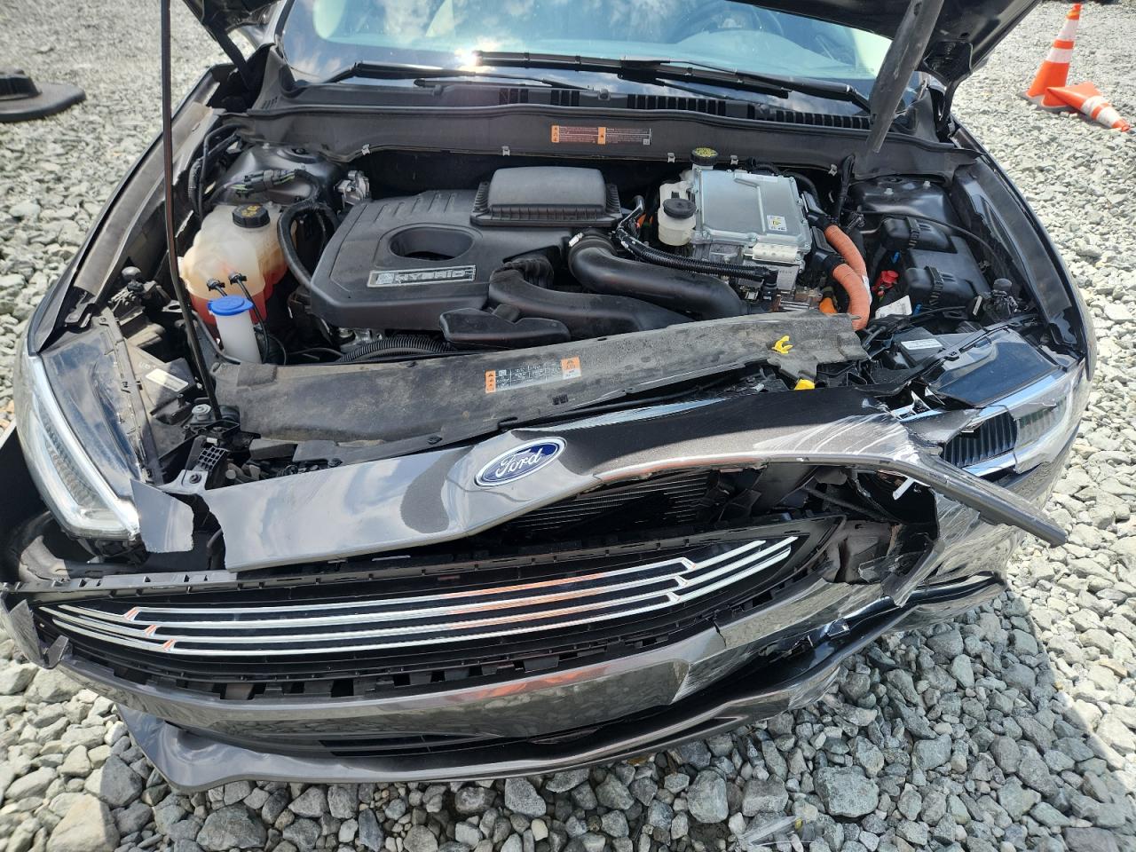 2018 Ford Fusion Titanium/Platinum Hev VIN: 3FA6P0RU4JR279701 Lot: 65444155