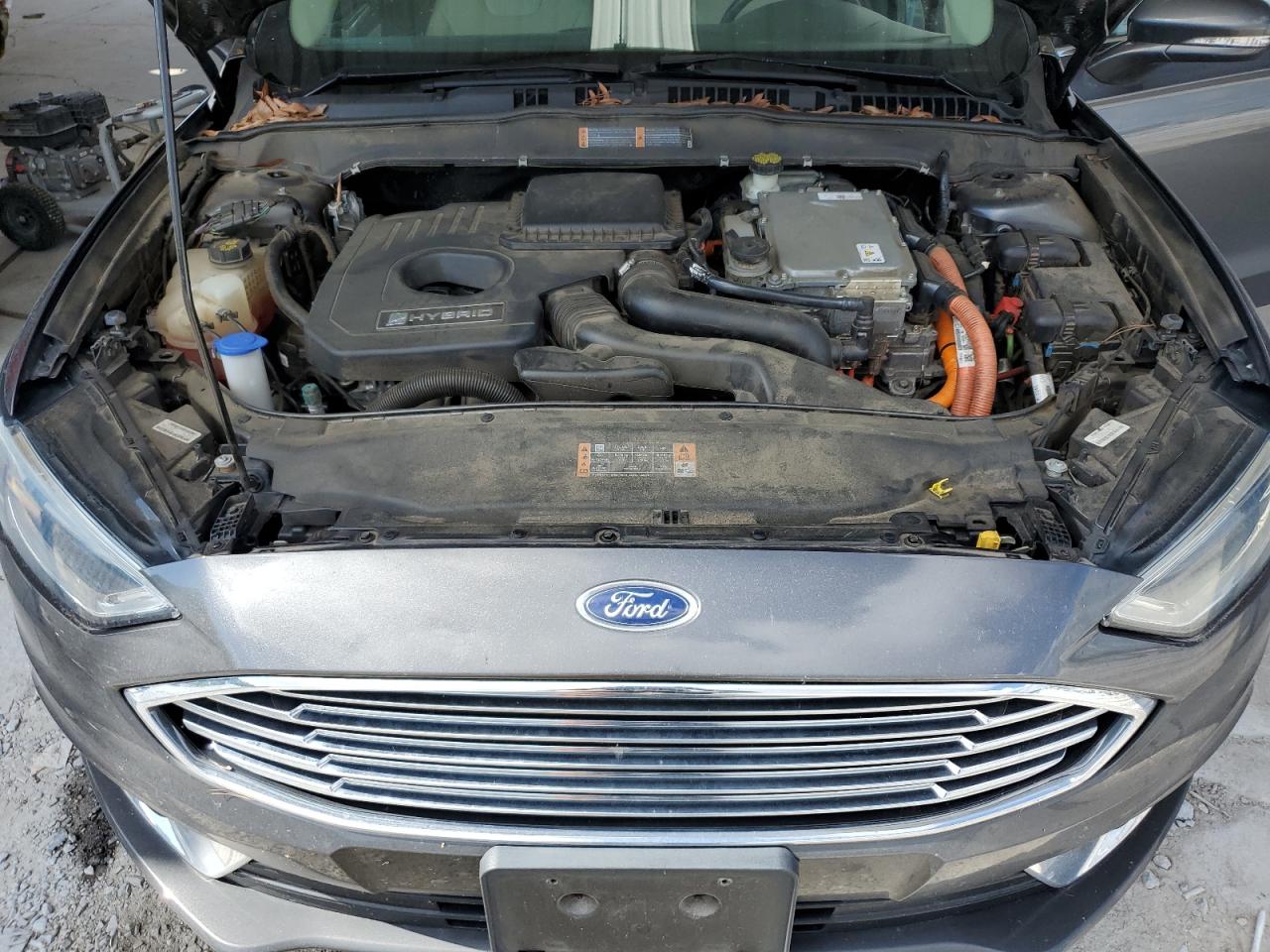 2017 Ford Fusion Titanium Hev VIN: 3FA6P0RU0HR383936 Lot: 65385315