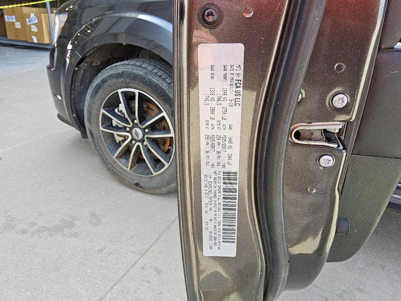 2018 Dodge Journey Se VIN: 3C4PDCAB3JT507810 Lot: 63338675