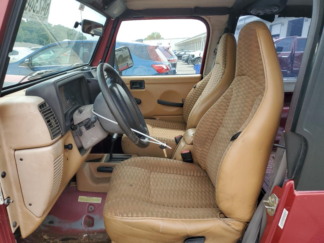 1998 Jeep Wrangler / Tj Sport VIN: 1J4FY19S4WP739900 Lot: 64238095