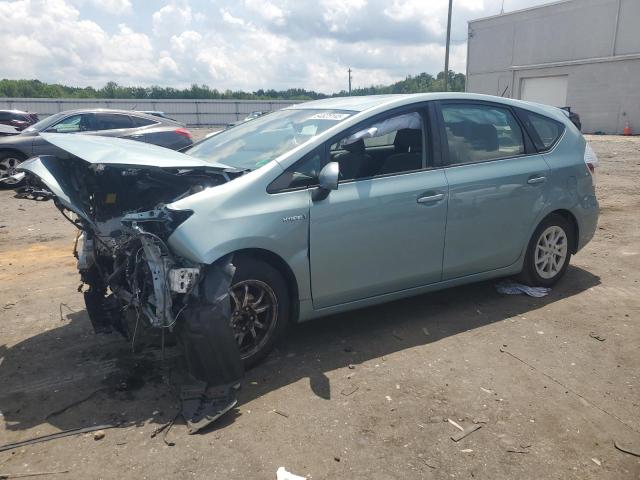 Crossovers TOYOTA PRIUS 2013 Turquoise