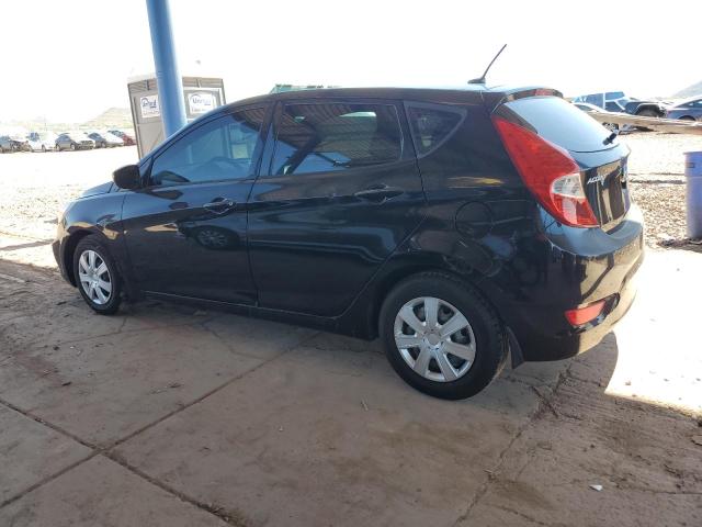Hatchbacks HYUNDAI ACCENT 2013 Czarny