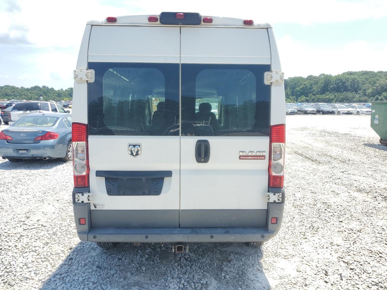 2016 Ram Promaster 2500 2500 High VIN: 3C6TRVDG1EE127546 Lot: 63266795