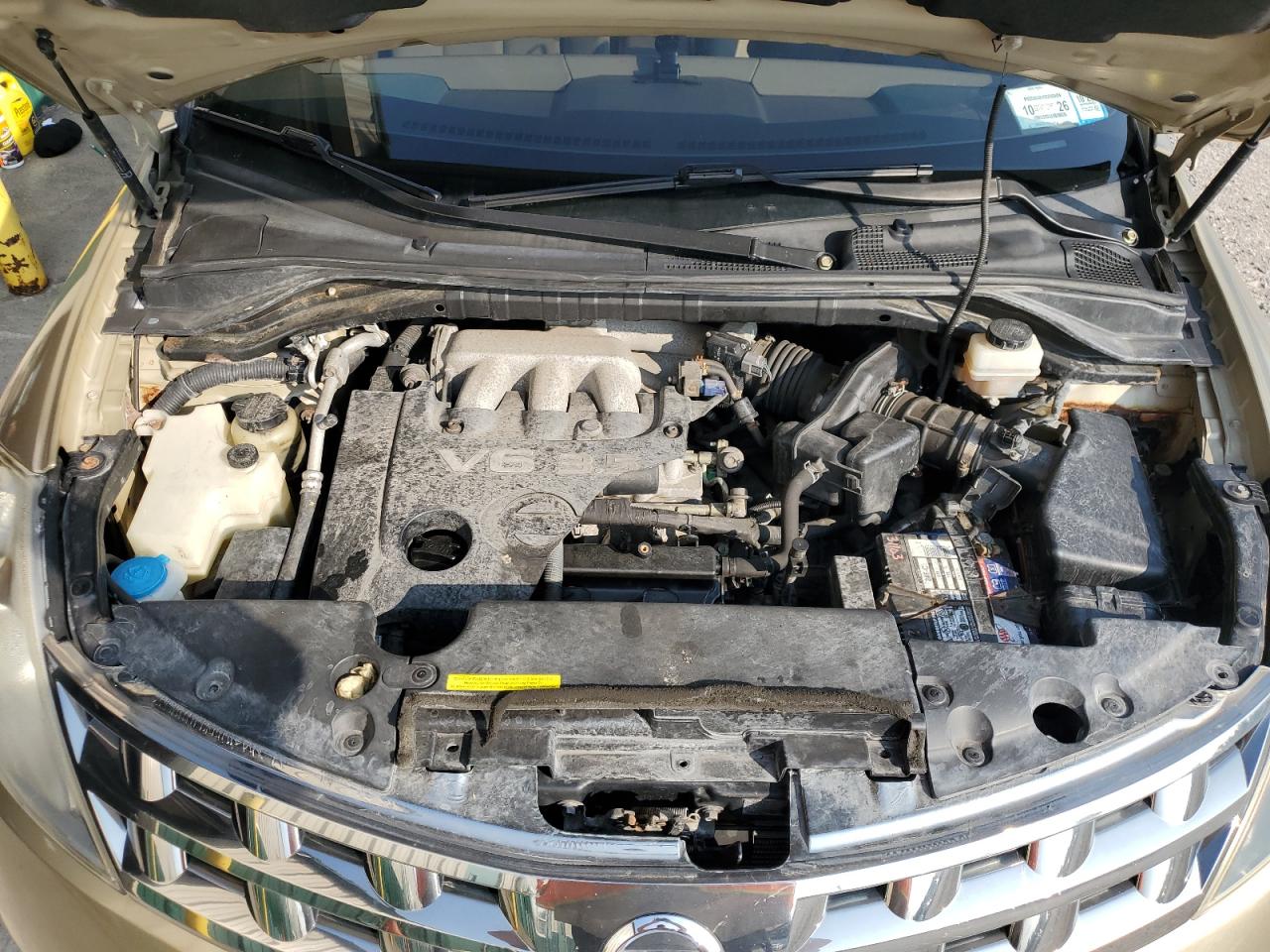 2005 Nissan Murano Sl VIN: JN8AZ08W05W426881 Lot: 62628335