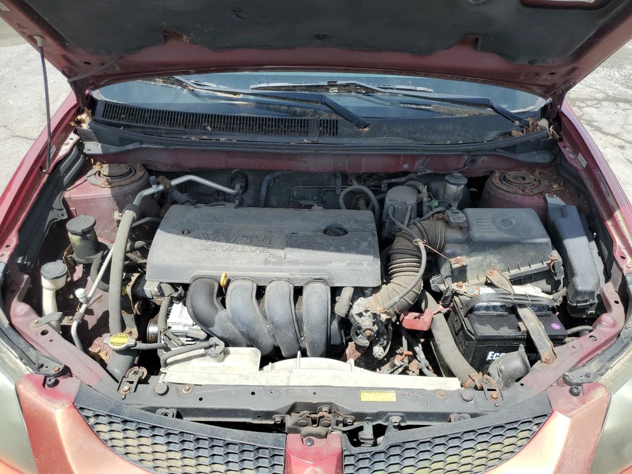 2004 Pontiac Vibe VIN: 5Y2SL62844Z468126 Lot: 62700255