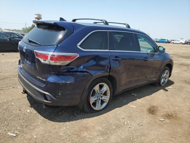  TOYOTA HIGHLANDER 2016 Granatowy