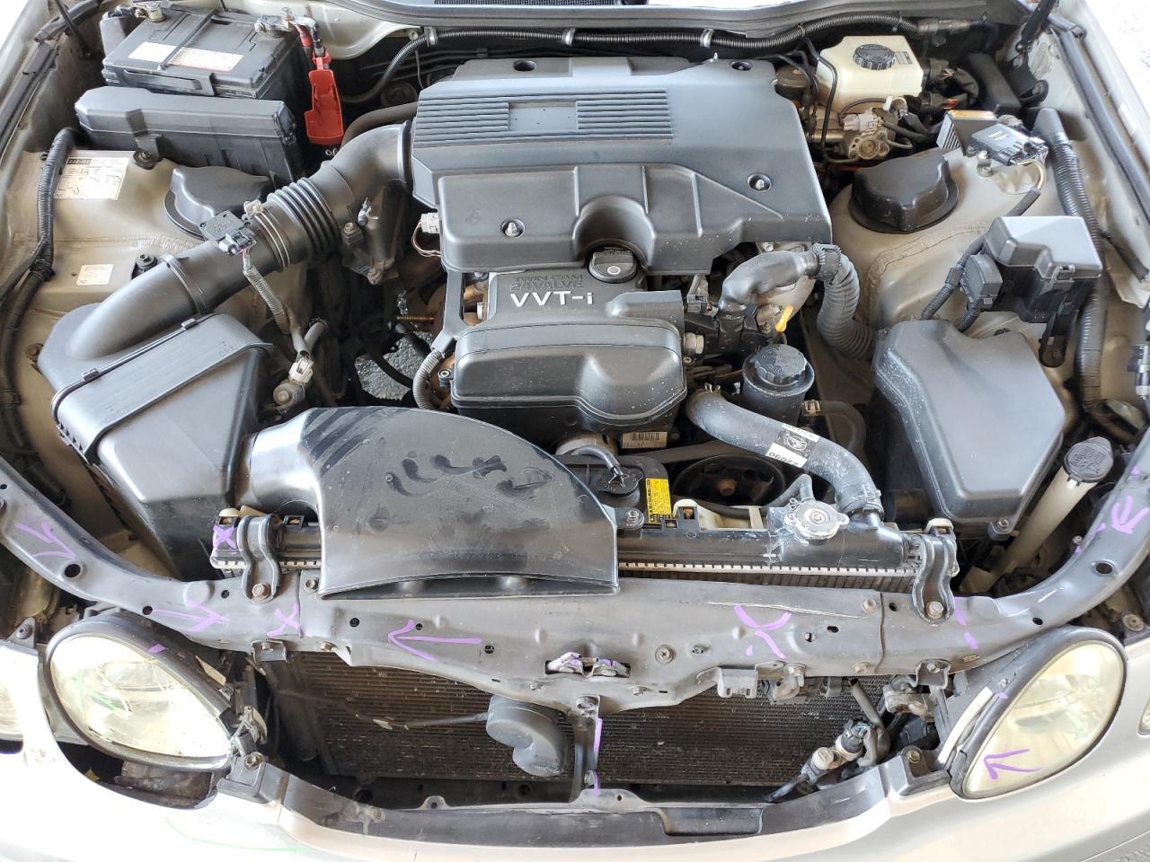 2002 Lexus Gs 300 VIN: JT8BD69S820172699 Lot: 63698705