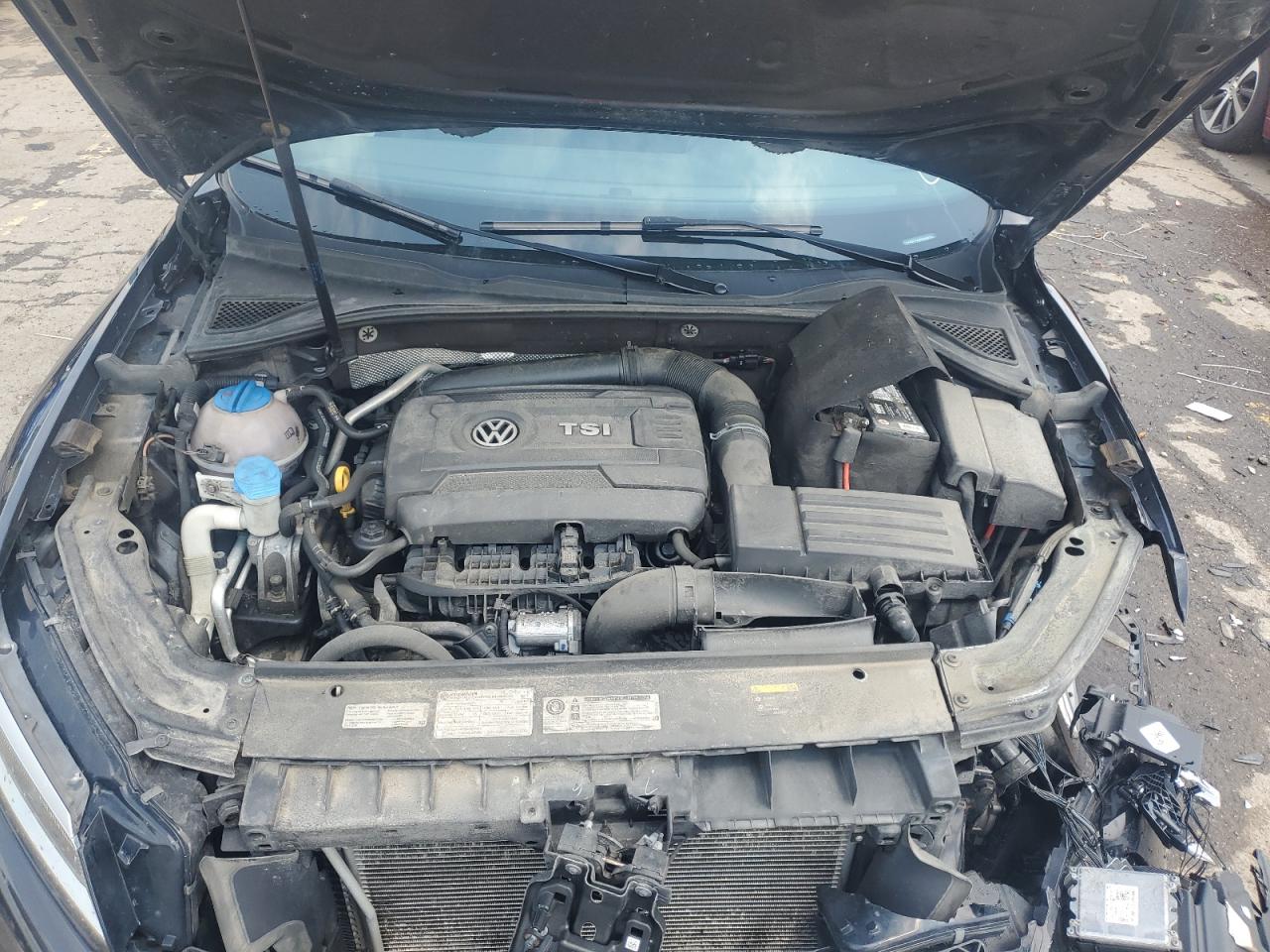 2017 Volkswagen Passat R-Line VIN: 1VWDT7A37HC029173 Lot: 66908095