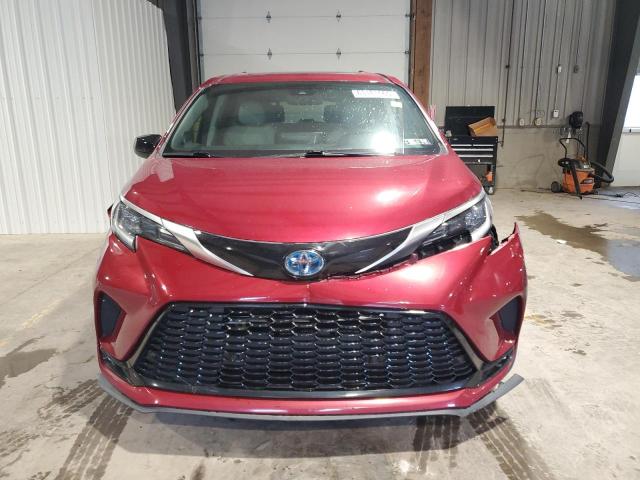  TOYOTA SIENNA 2021 Burgundy