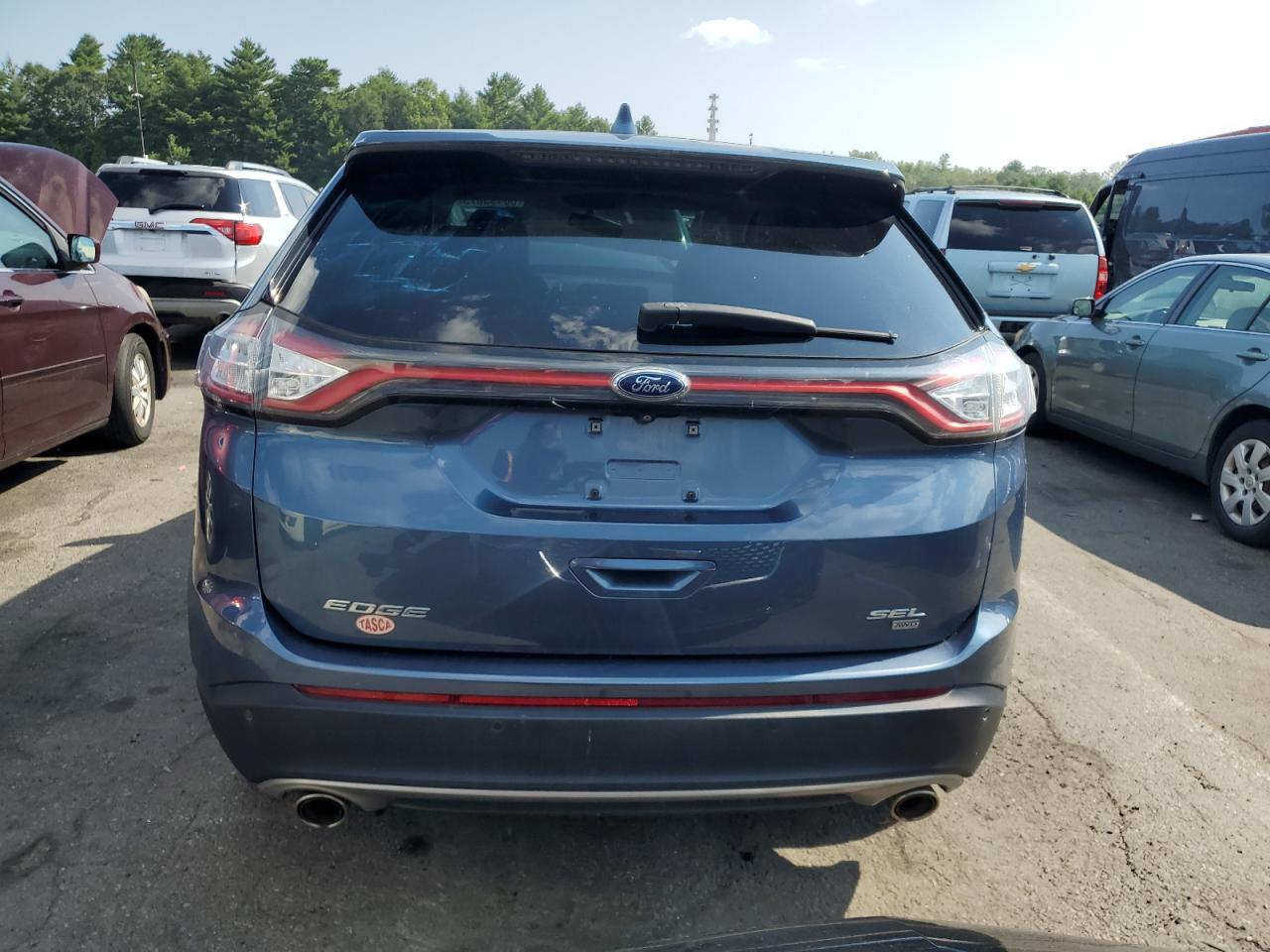 2018 Ford Edge Sel VIN: 2FMPK4J82JBC62831 Lot: 66370665