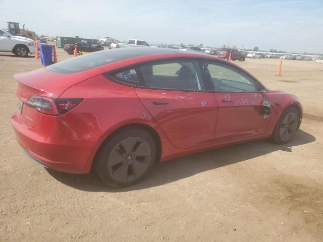  TESLA MODEL 3 2022 Czerwony