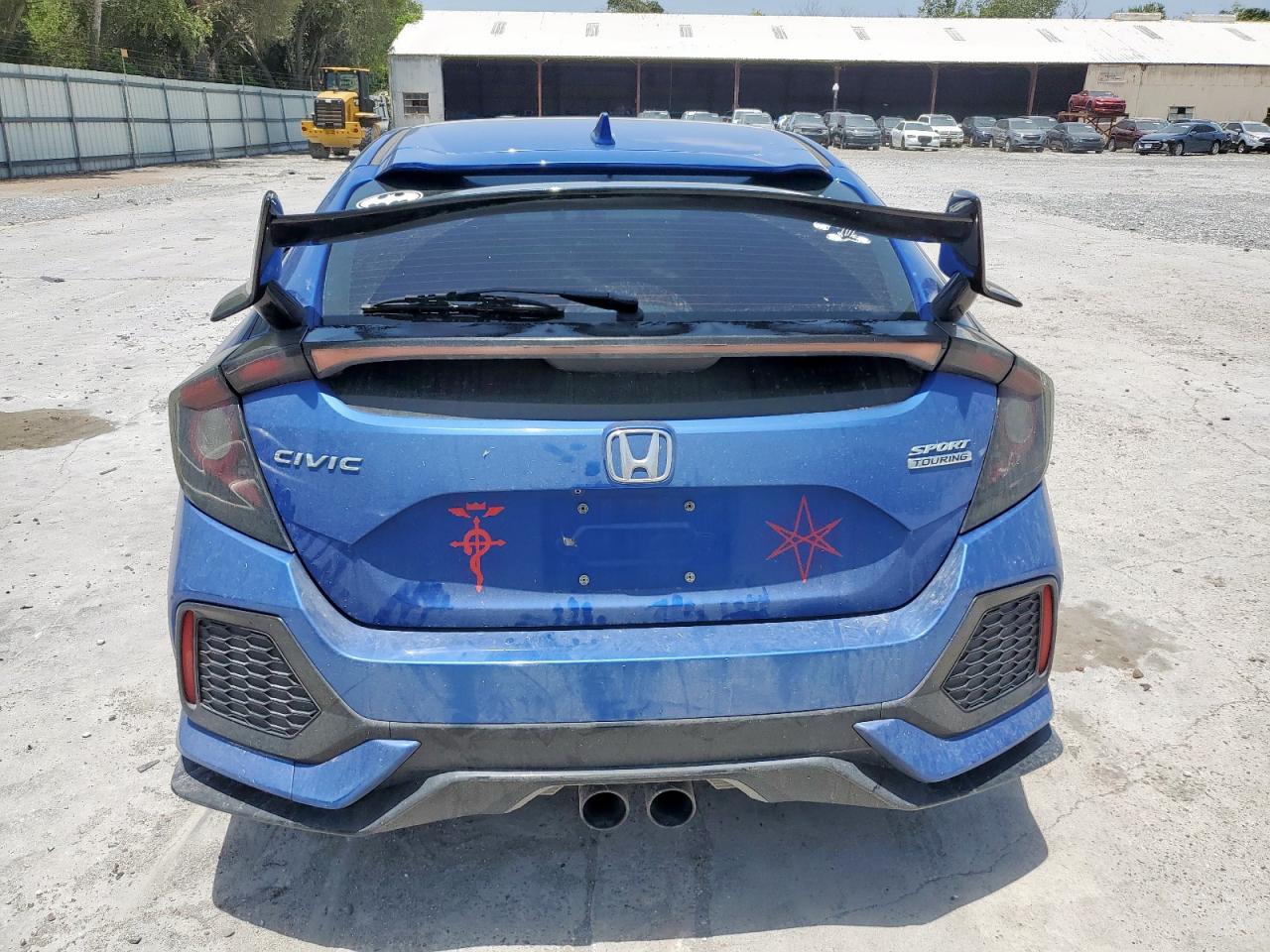 2019 Honda Civic Sport Touring VIN: SHHFK7H96KU224554 Lot: 65293895