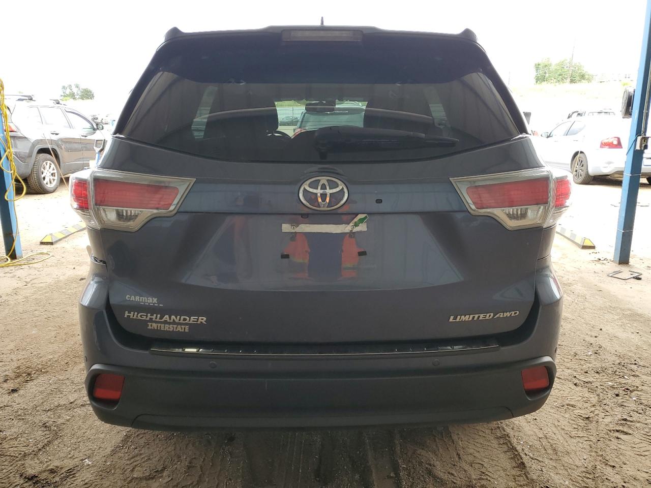 2015 Toyota Highlander Limited VIN: 5TDDKRFH0FS211069 Lot: 64321955