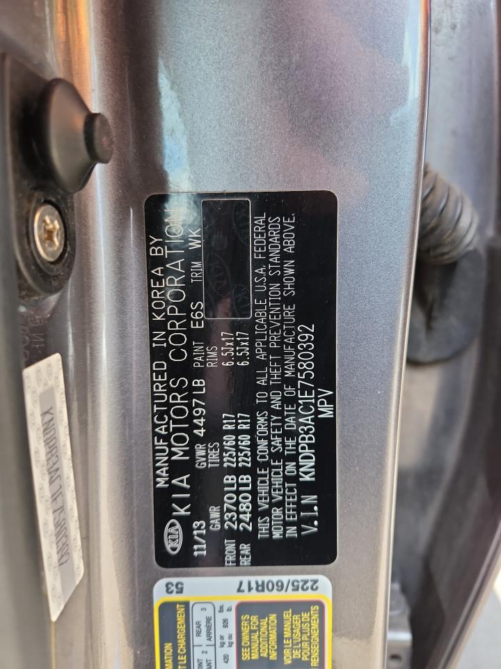 kndpb3ac1e7580392 KNDPB3AC1E7580392 2014 Kia Sportage Base