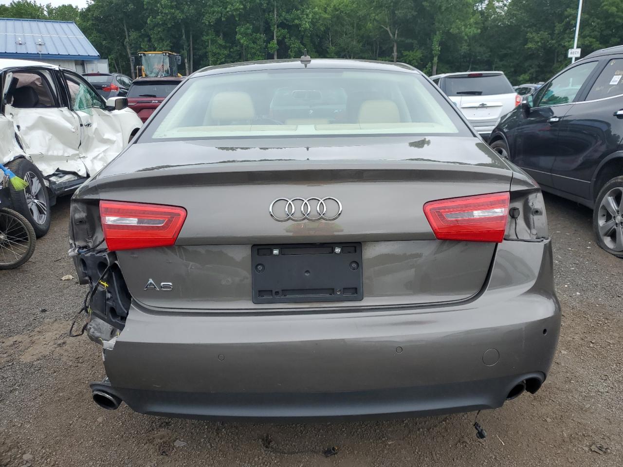 2013 Audi A6 Premium Plus VIN: WAUGFAFC8DN077189 Lot: 64370265