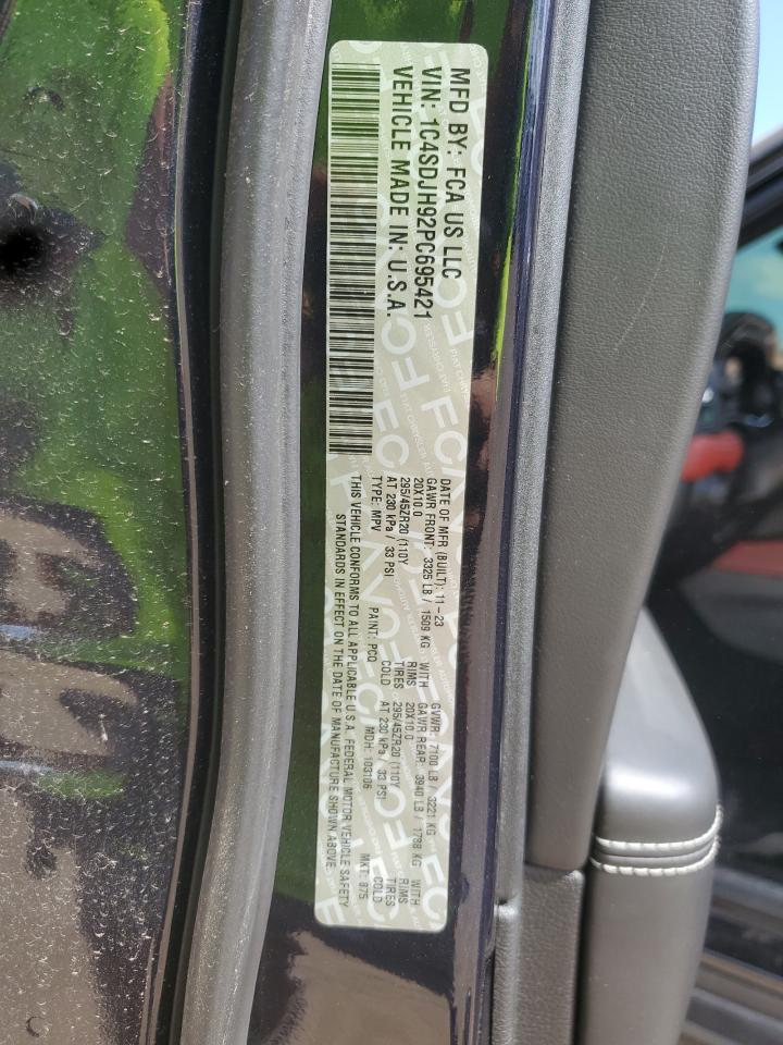 2023 Dodge Durango Srt Hellcat VIN: 1C4SDJH92PC695421 Lot: 65426905