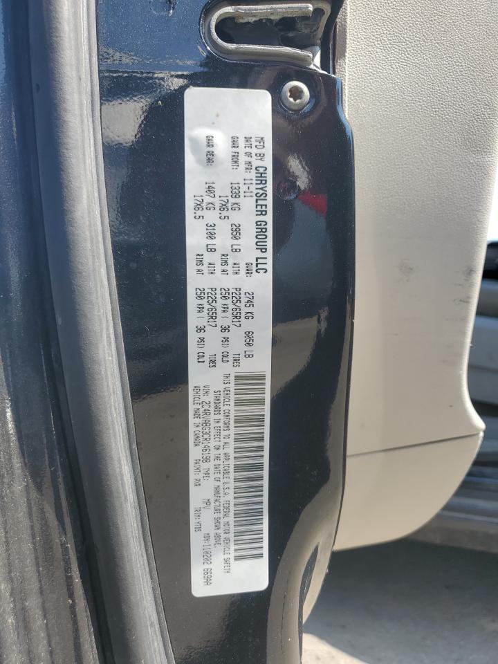 2012 Volkswagen Routan Se VIN: 2C4RVABG3CR146198 Lot: 63431295