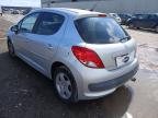 2011 PEUGEOT 207 SPORT for sale at Copart PETERLEE