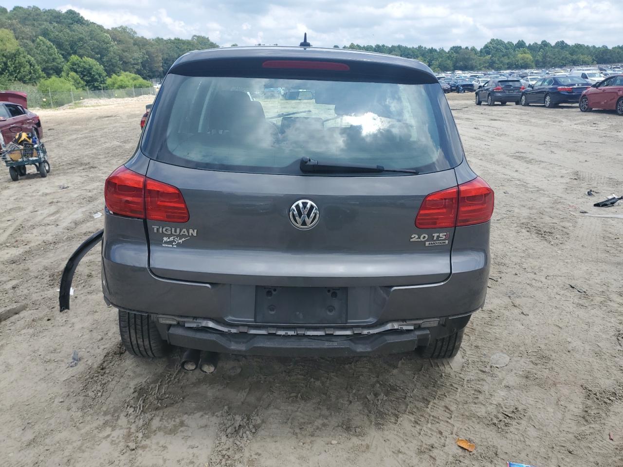 2014 Volkswagen Tiguan S VIN: WVGBV3AX3EW569707 Lot: 64883595