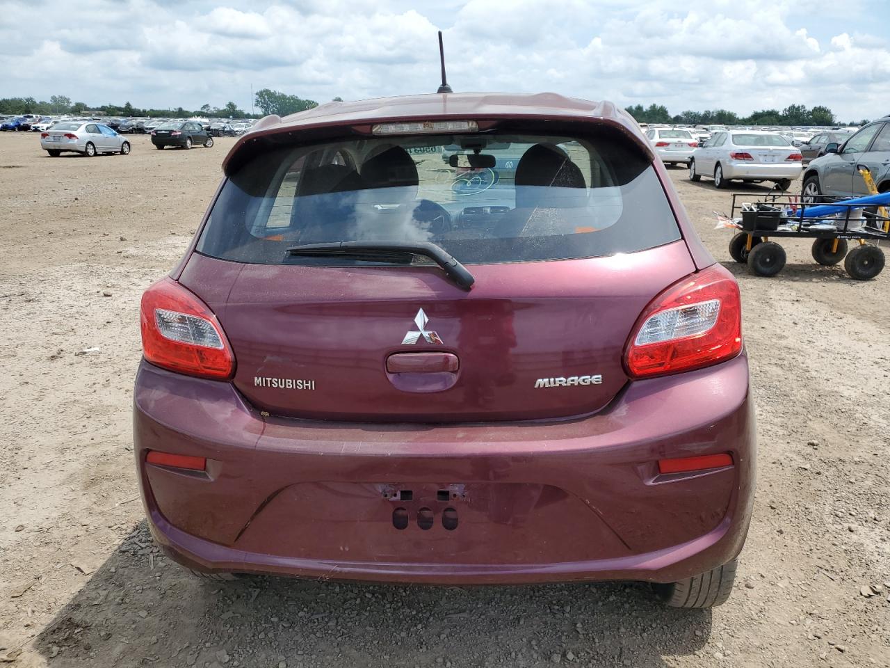 2017 Mitsubishi Mirage Es VIN: ML32A3HJ4HH002001 Lot: 65031075