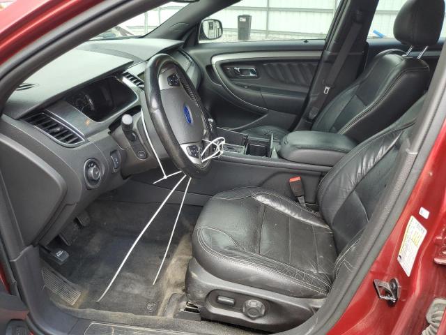 Sedans FORD TAURUS 2015 Czerwony