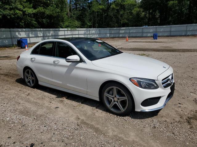  MERCEDES-BENZ C-CLASS 2015 Biały