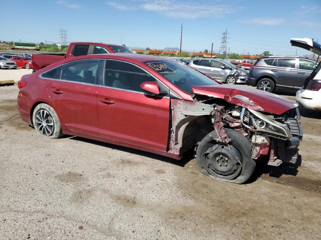 HYUNDAI SONATA 2016 Red