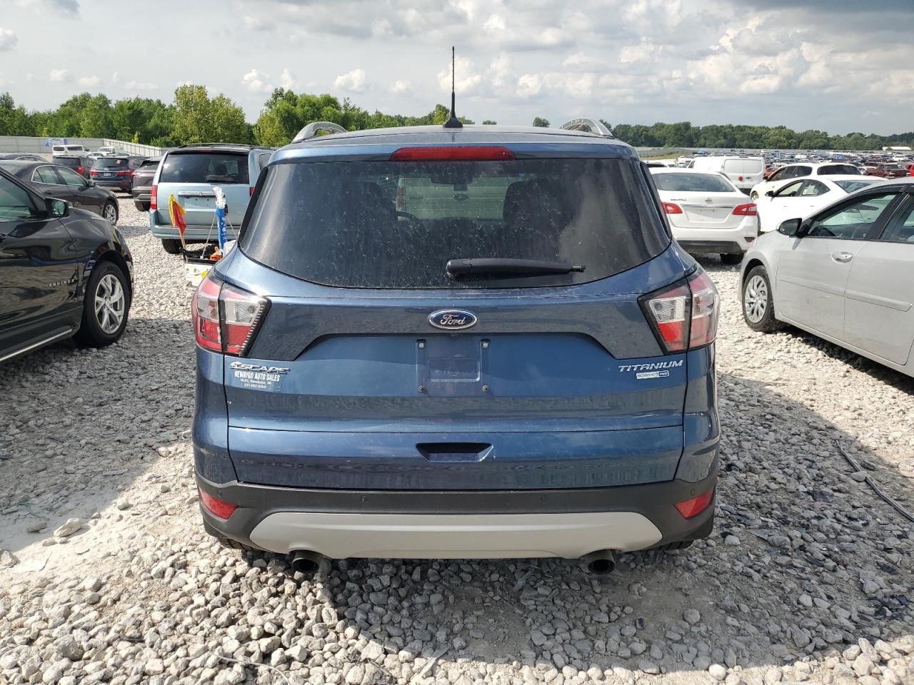 2018 Ford Escape Titanium VIN: 1FMCU9J97JUB77234 Lot: 62850545