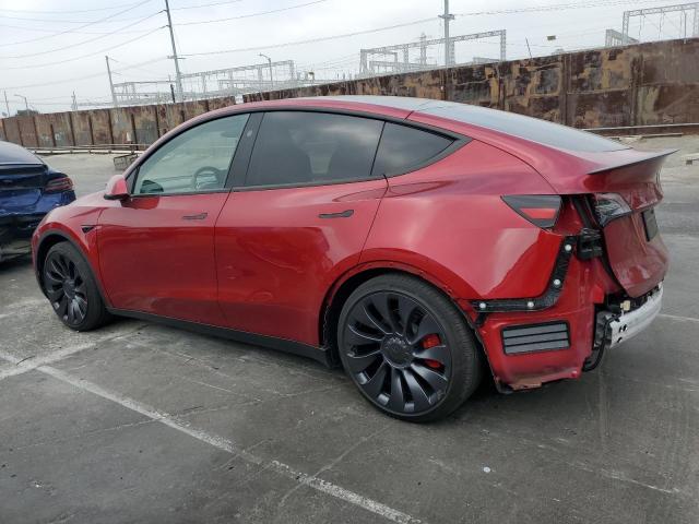  TESLA MODEL Y 2024 Красный