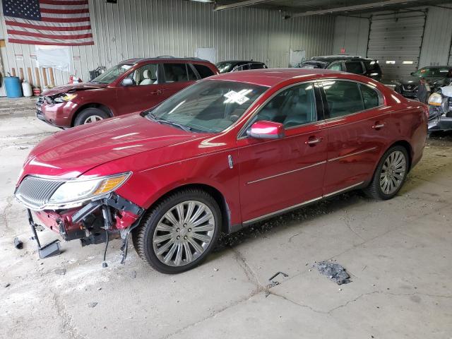  LINCOLN MKS 2013 Czerwony