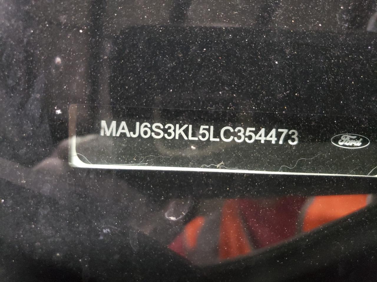 2020 Ford Ecosport Titanium VIN: MAJ6S3KL5LC354473 Lot: 65932115