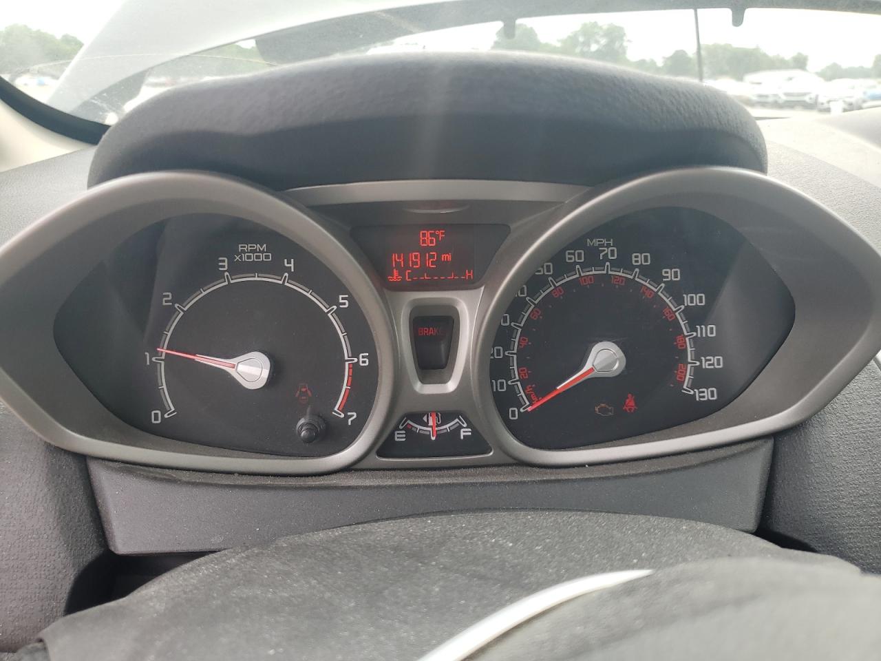 2013 Ford Fiesta Se VIN: 3FADP4BJ6DM130822 Lot: 63298875