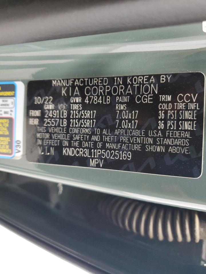 kndcr3l11p5025169 KNDCR3L11P5025169 2023 Kia Niro Wind