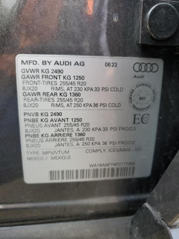 2023 AUDI Q5 SPORTBACK PRESTIGE 45  