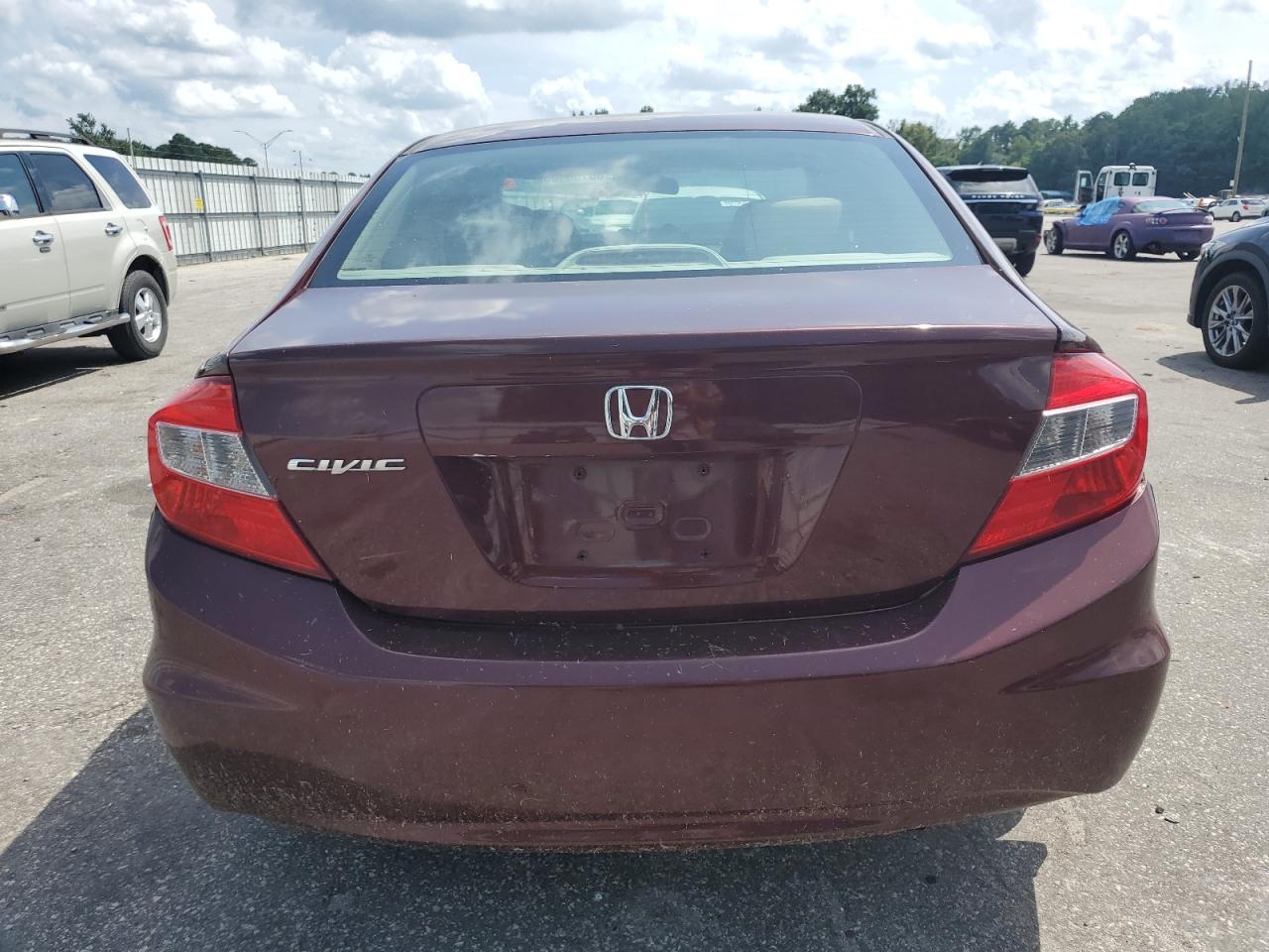 2012 Honda Civic Ex VIN: 19XFB2F81CE036742 Lot: 65183165