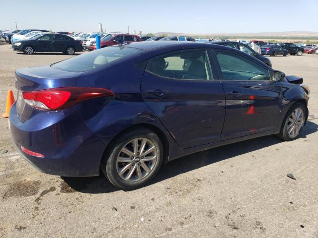  HYUNDAI ELANTRA 2014 Blue