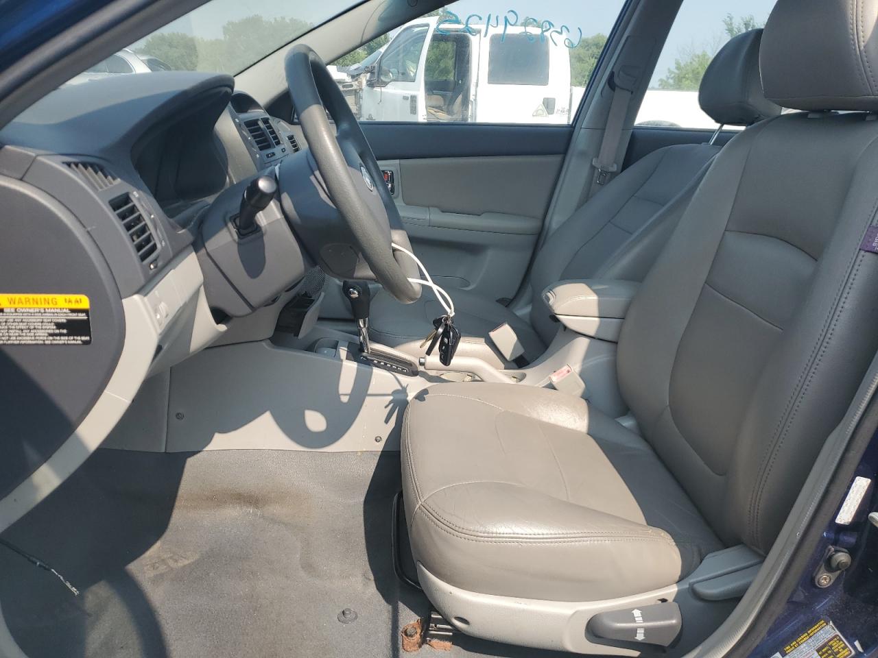 2007 Kia Spectra Ex VIN: KNAFE121475483669 Lot: 63829425