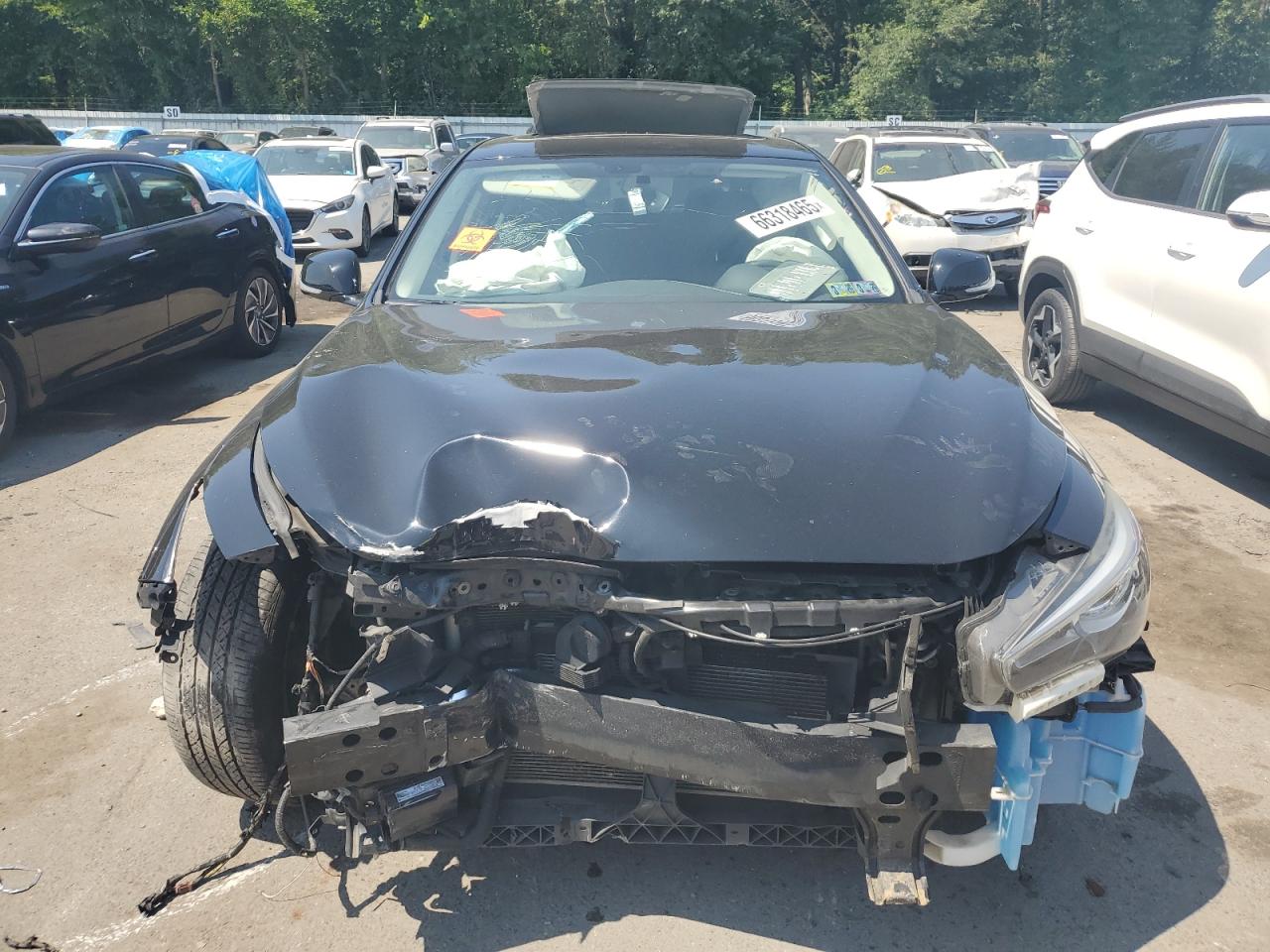 2018 Infiniti Q50 Luxe VIN: JN1EV7AR0JM434462 Lot: 66318465