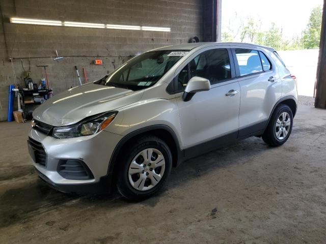  CHEVROLET TRAX 2017 Srebrny