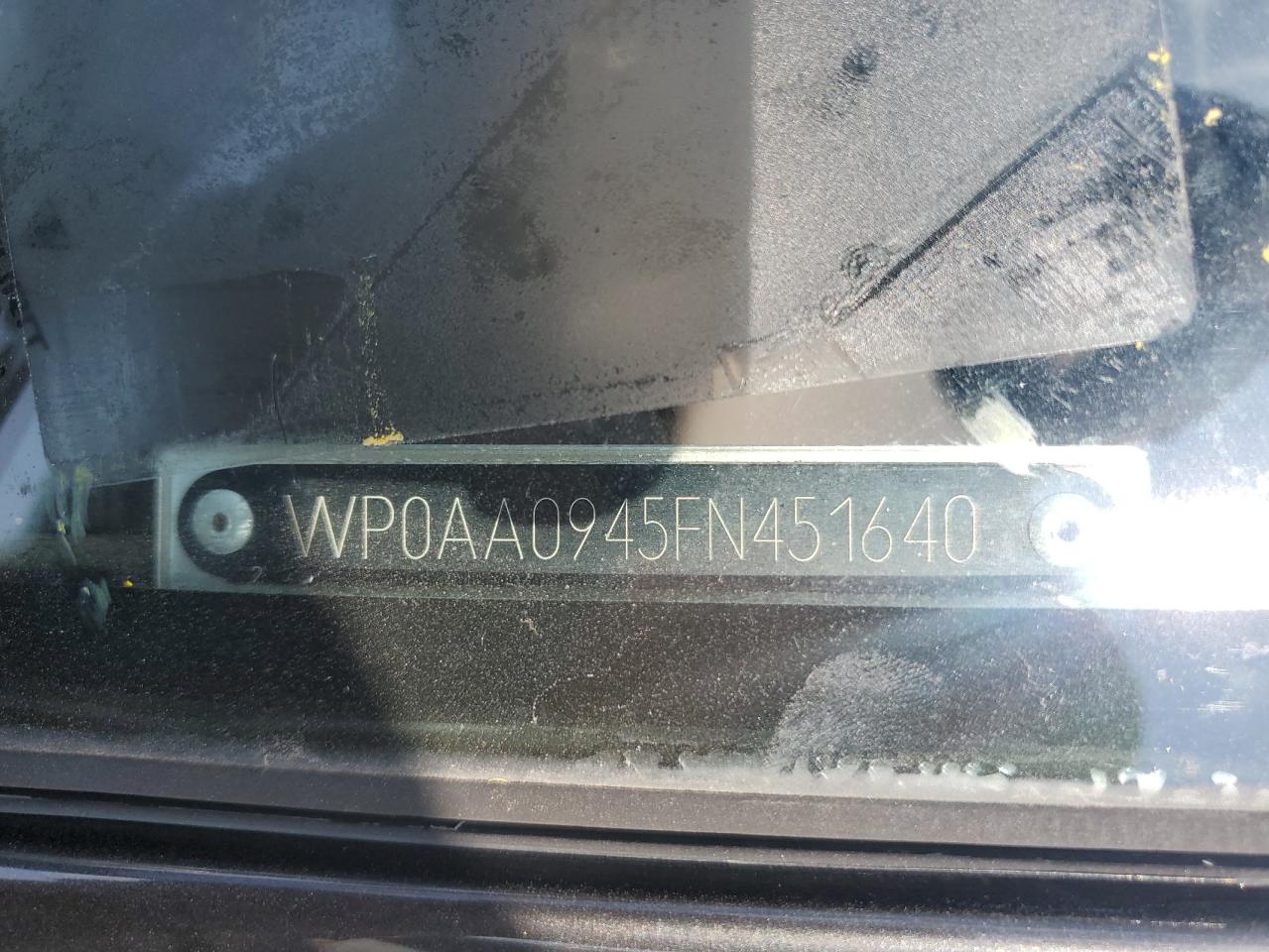 WP0AA0945FN451640 1985 Porsche 944