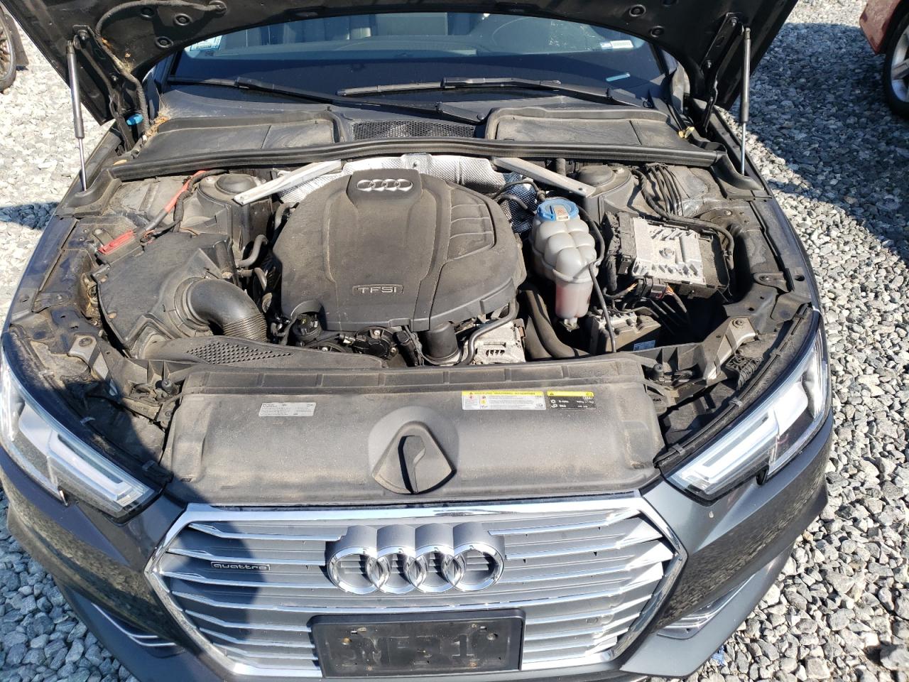 2017 Audi A4 Premium Plus VIN: WAUENAF49HN014255 Lot: 66682635