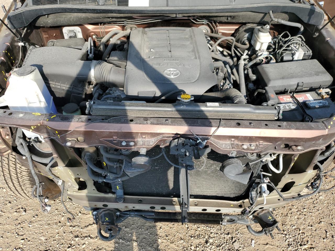2017 Toyota Tundra Crewmax Sr5 VIN: 5TFDW5F14HX637764 Lot: 64761075