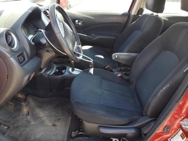  NISSAN VERSA 2015 Czerwony
