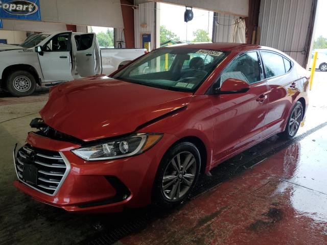  HYUNDAI ELANTRA 2018 Красный