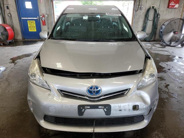  TOYOTA PRIUS 2012 Srebrny