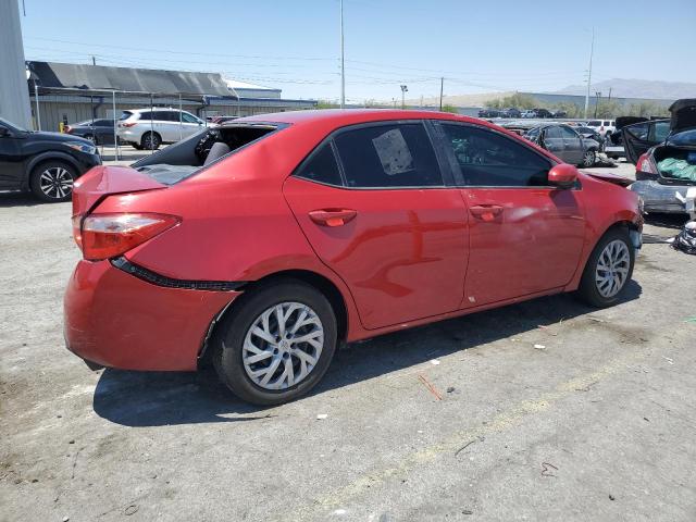  TOYOTA COROLLA 2018 Czerwony
