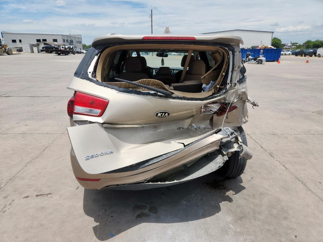 2016 Kia Sedona Lx VIN: KNDMB5C16G6145547 Lot: 63348335