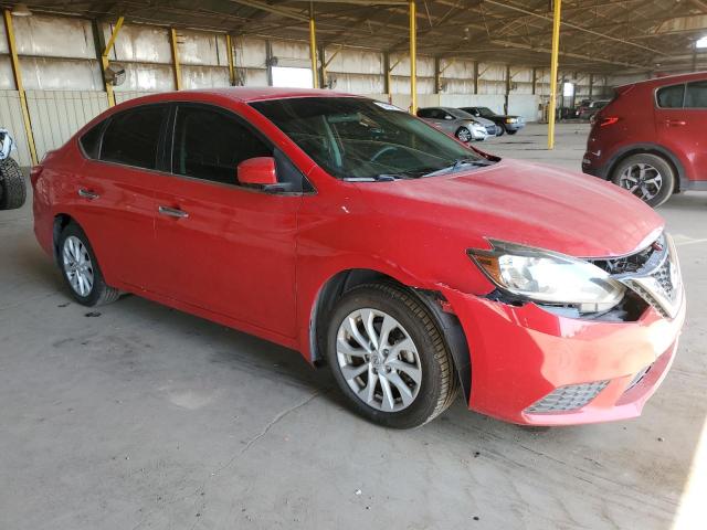  NISSAN SENTRA 2018 Red